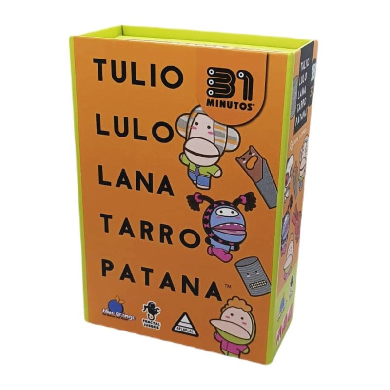 Juego de mesa de 31 minutos Tulio Lulo Lana Tarro Patana de Fractal y Blue ORange por Deviren tienda juegos de mesa Aldea Juegos