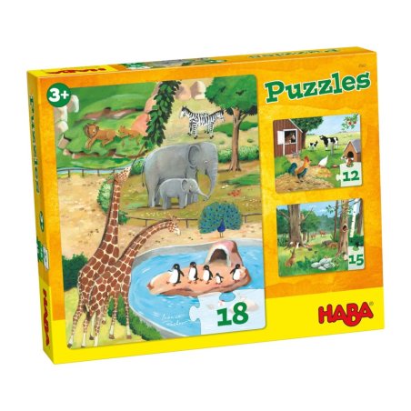 Puzzles Animales +3