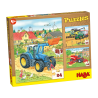 Puzzles Tractor y Compañia de Haba en tienda juegos de mesa y puzzles Aldea Juegos