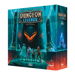 Juego de mesa Dungeon Legends de Rebel Studios por Asmodee Chile en tienda juegos de mesa