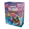 Portada juego de mesa Survive The Island Expansión Monstruosa por Asmodee Chile en tienda juegos de mesa Aldea Juegos